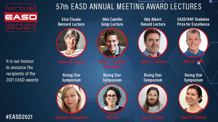 Prestigious EASD Claude Bernard award goes to Juleen R. Zierath - 